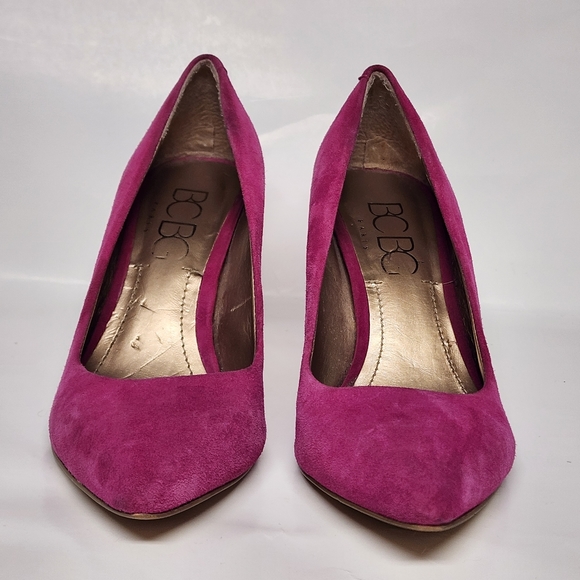 BCBG Pink Heels size 6B - Picture 4 of 12